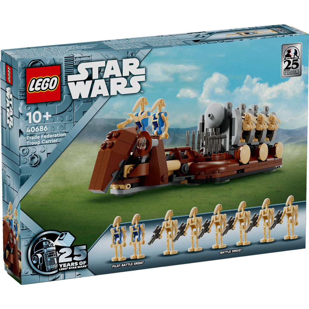 Otputujte u veoma daleku galaksiju uz obljetnički komplet LEGO® Star Wars™ Vojni transporter Trgovačkog saveza✨🚀