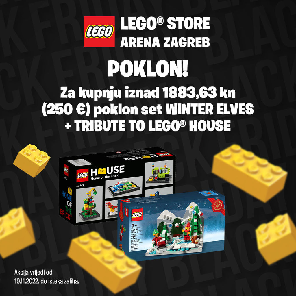 GWP (40563) Tribute to LEGO® House i LEGO® Winter Elves Scene (40564)