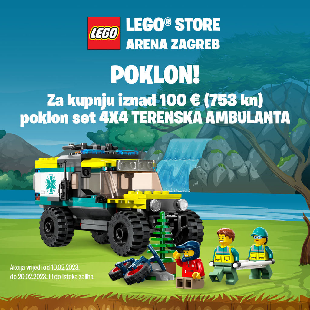 LEGO® 4x4 Terenska ambulanta (40582) GWP