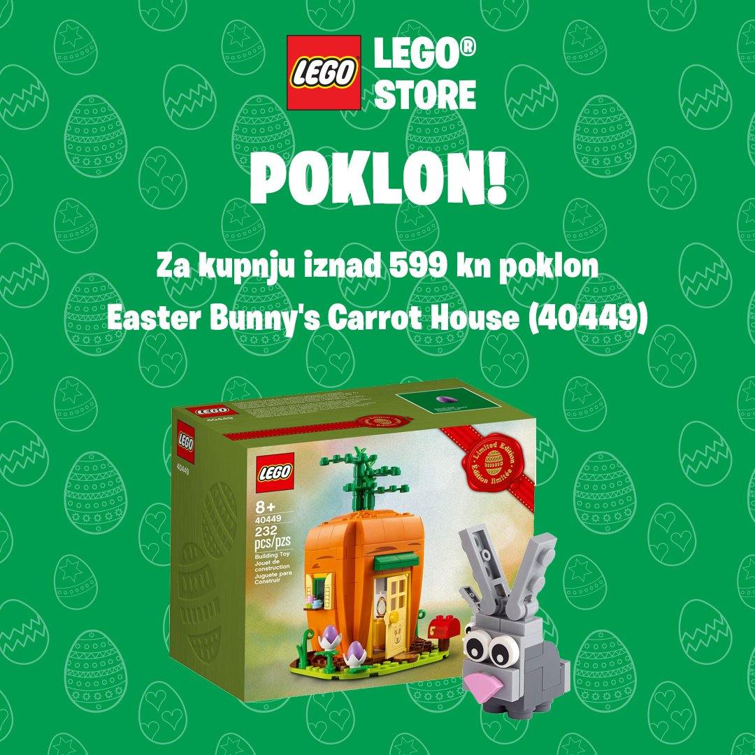 Kuću mrkve uskrsnog zeca 🐰 - LEGO® Store Hrvatska