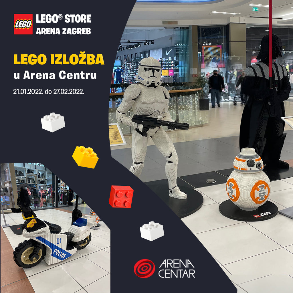 LEGO izložba u Arena Centru