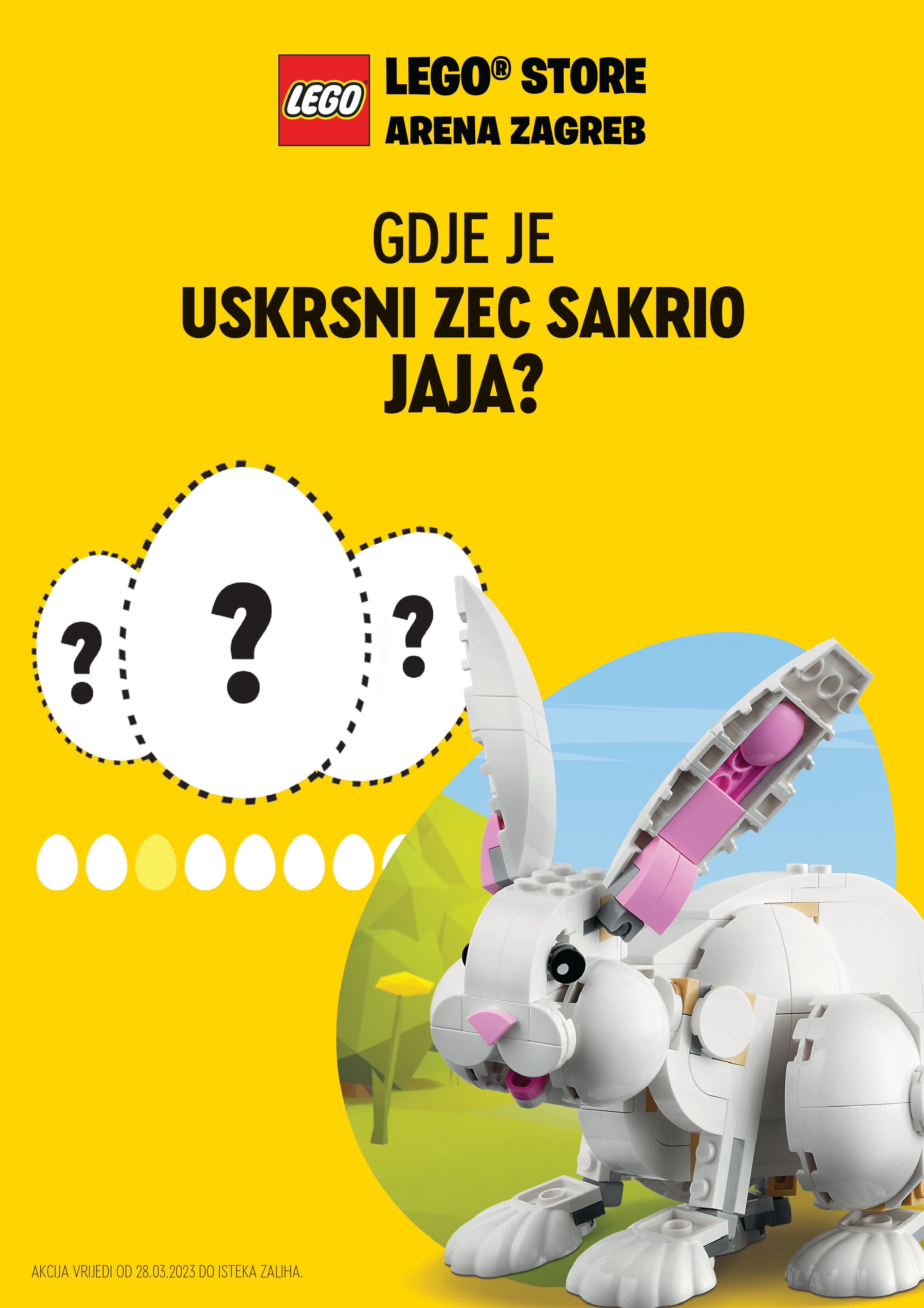 Gdje su jaja uskršnjeg zeca? 🐰