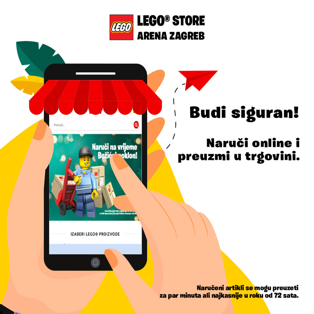 Preuzimanje u trgovini LEGO® Store Zagreb