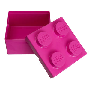 2x2 LEGO® kutija ružičasta