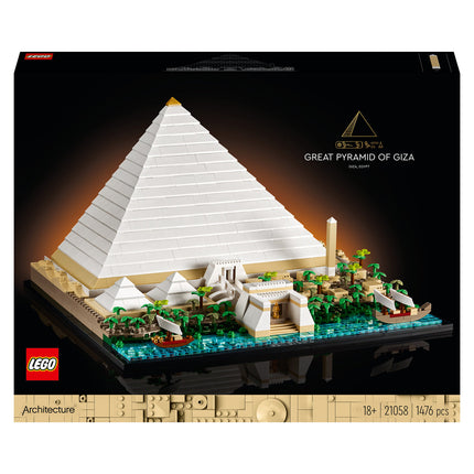 LEGO® Architecture - A gízai nagy piramis (21058)