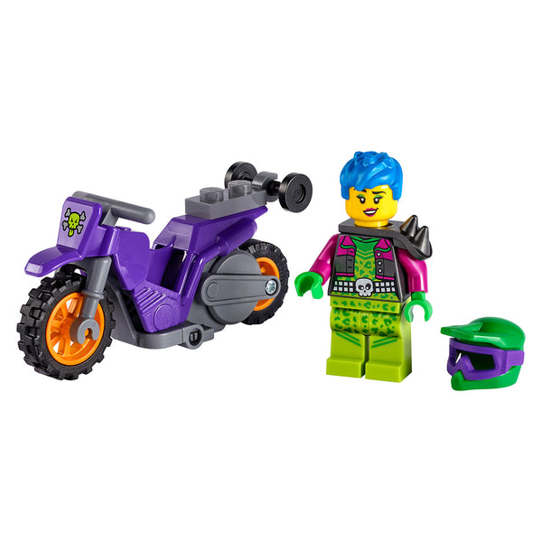 LEGO® City - Wheelie kaszkadőr motorkerékpár (60296)