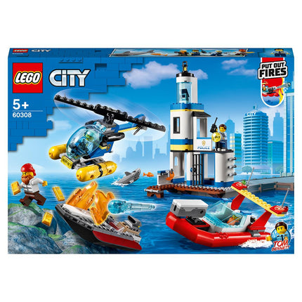 LEGO® City - Tengerparti rendőrségi és tűzoltó küldetés (60308)