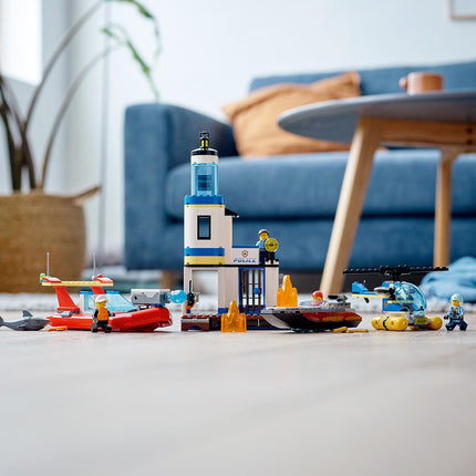 LEGO® City - Tengerparti rendőrségi és tűzoltó küldetés (60308)