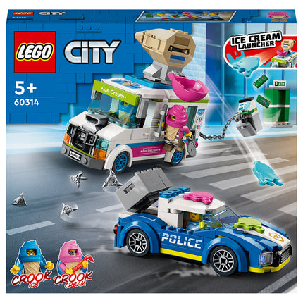 LEGO® City - Fagylaltos kocsi rendőrségi üldözés (60314)