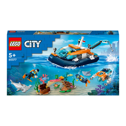 LEGO® City - Felfedező búvárhajó (60377)