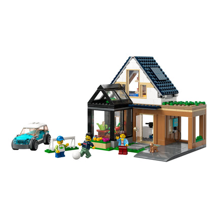 LEGO® City - Családi ház és elektromos autó (60398)