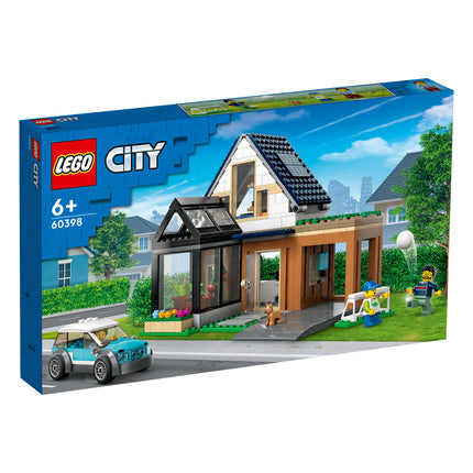 LEGO® City - Családi ház és elektromos autó (60398)