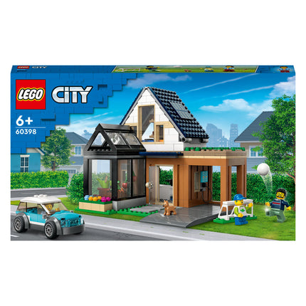 LEGO® City - Családi ház és elektromos autó (60398)