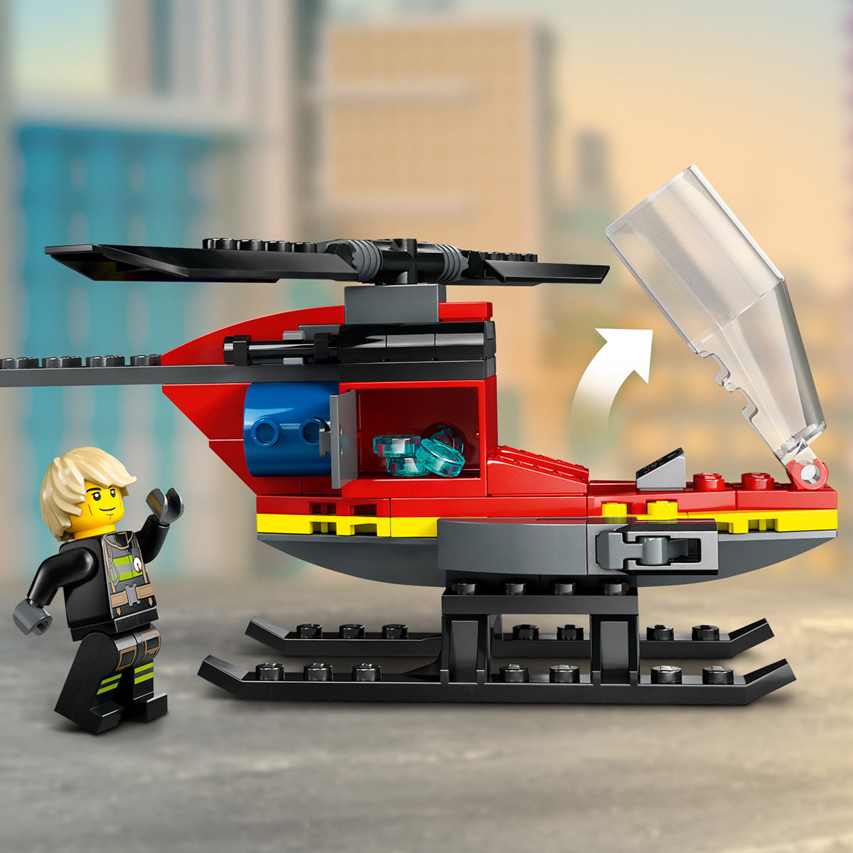LEGO® City - Vatrogasni helikopter (60411)