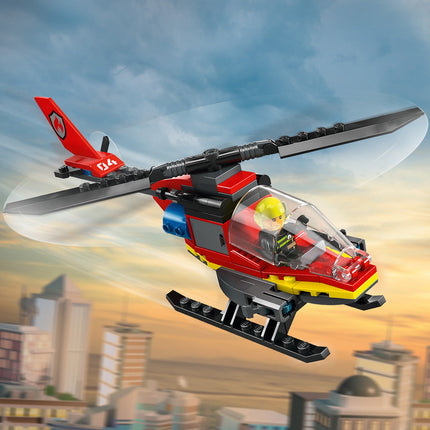 LEGO® City - Tűzoltó mentőhelikopter (60411)