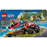 LEGO® City - Vatrogasni terenac s čamcem za spašavanje (60412)