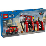 LEGO® City - Vatrogasna postaja i vatrogasni kamion (60414)