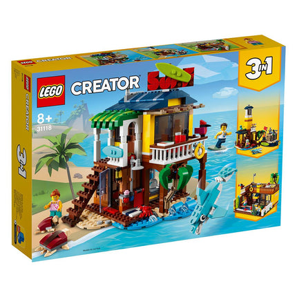 LEGO® Creator 3in1 - Tengerparti ház szörfösöknek (31118)