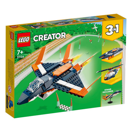 LEGO® Creator 3in1 - Szuperszonikus repülőgép (31126)