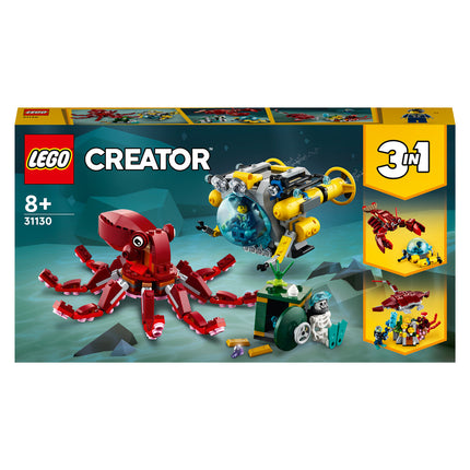 LEGO® Creator 3in1 - Elsüllyedt kincs küldetés (31130)