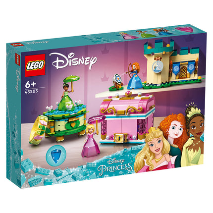 LEGO® Disney™ - Aurora, Merida és Tiana elvarázsolt alkotásai (43203)