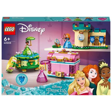 LEGO® Disney™ - Aurora, Merida és Tiana elvarázsolt alkotásai (43203)