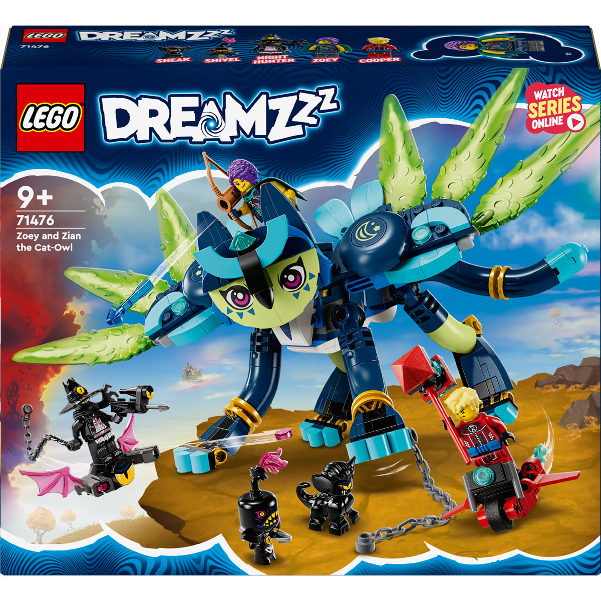 LEGO® DREAMZzz™ - Zoey i sova-mačak Zian (71476)