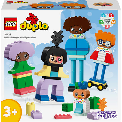 LEGO® DUPLO® - Megépíthető figurák különféle érzelmekke (10423)