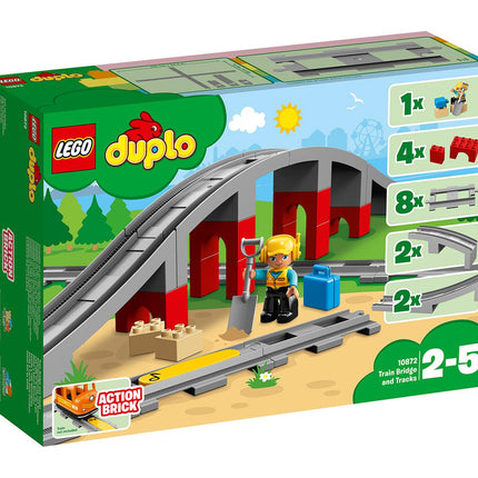 LEGO® DUPLO® - Vasúti híd és sínek (10872)