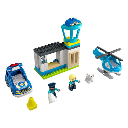 LEGO® DUPLO® - Rendőrkapitányság és helikopter (10959)