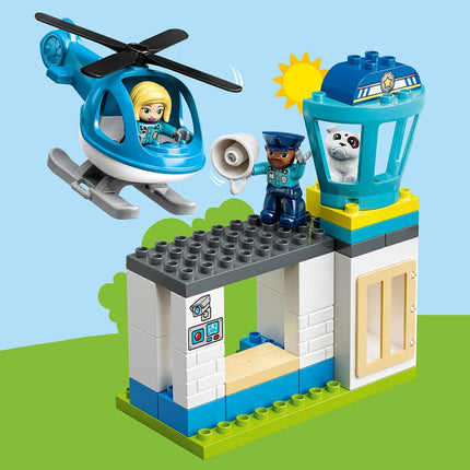 LEGO® DUPLO® - Rendőrkapitányság és helikopter (10959)