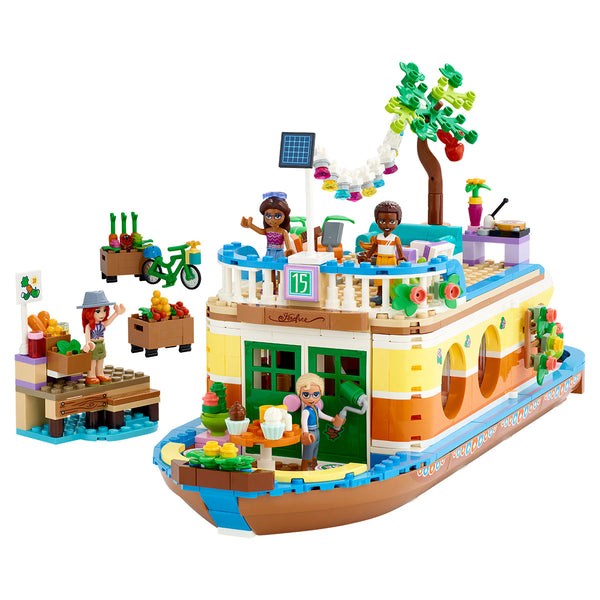 LEGO® Friends - Lakóhajó a csatornán (41702)