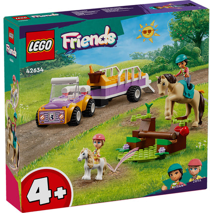 LEGO® Friends - Ló- és póniszállító utánfutó (42634)