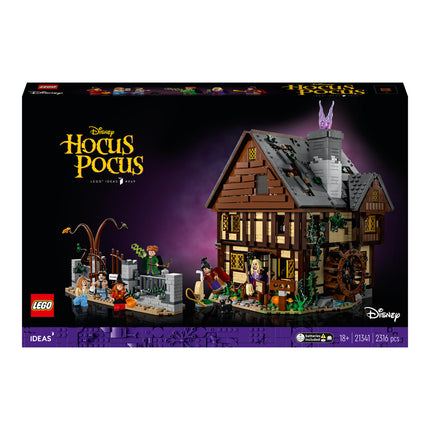 LEGO® Ideas - Disney Hókusz pókusz: A Sanderson nővérek háza (21341)