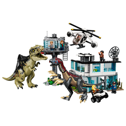 LEGO® Jurassic World - Giganotosaurus és therizinosaurus támadás (76949)