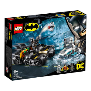 LEGO® Marvel - Mr. Freeze Batmotoros csata (76118)