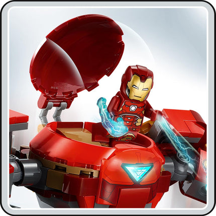 LEGO® Marvel - Vasember Hulkbuster az A.I.M Ügynök elle (76164)