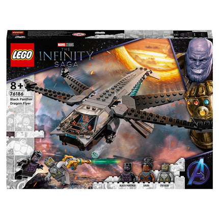 LEGO® Marvel - Fekete Párduc Dragon Flyer (76186)