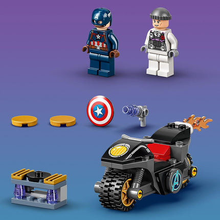 LEGO® Marvel - Amerika Kapitány és Hydra szemtől szemben (76189)