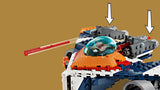 LEGO® Marvel - Rocketov Warbird protiv Ronana (76278)