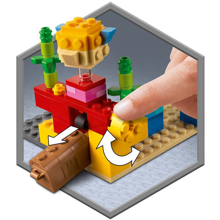 LEGO® Minecraft® - A korallzátony (21164)