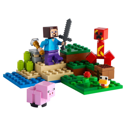 LEGO® Minecraft® - A Creeper™ rajtaütés (21177)