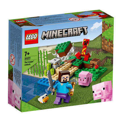 LEGO® Minecraft® - A Creeper™ rajtaütés (21177)