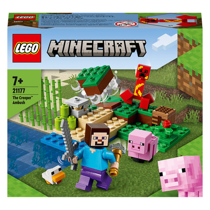 LEGO® Minecraft® - A Creeper™ rajtaütés (21177)