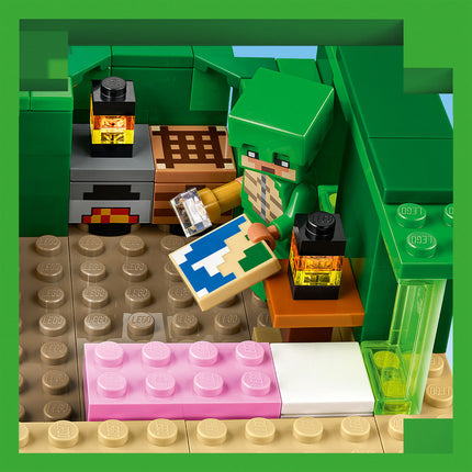 LEGO® Minecraft® - A tengerparti teknősház (21254)