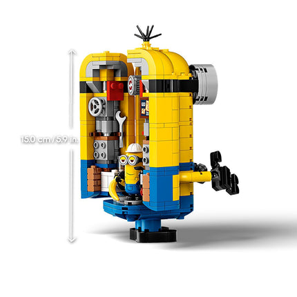 LEGO® Minions - Kocka minyonok és barlangjuk (75551)