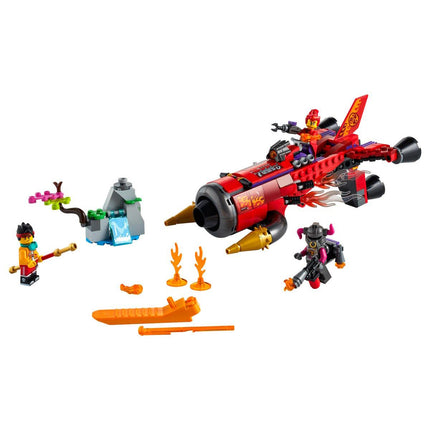 LEGO® Monkie Kid™ - Red Son pokoli sugárhajtású járműve (80019)