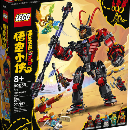 LEGO® Monkie Kid™ - Evil Macaque robotja (80033)