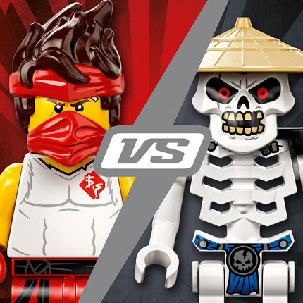 LEGO® NINJAGO® - Hősi harci készlet - Kai vs Skulkin (71730)