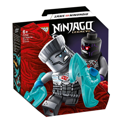 LEGO® NINJAGO® - Hősi harci készlet - Zane vs Nindroid (71731)